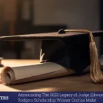 Judge Edward Rodgers scholarship announcement