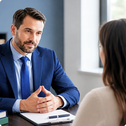 Personal injury lawyer consultation